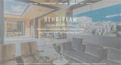 Desktop Screenshot of behrteam.com