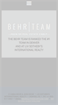 Mobile Screenshot of behrteam.com